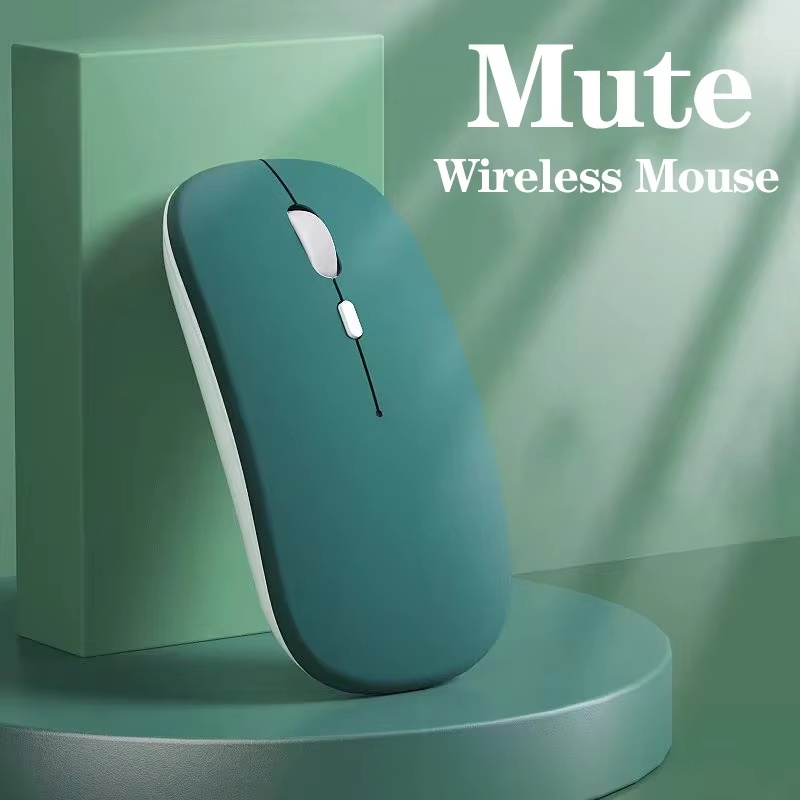 Android Tablet Gaming Accessories - Silent Bluetooth Mouse Ultra-Thin Wireless Mouse