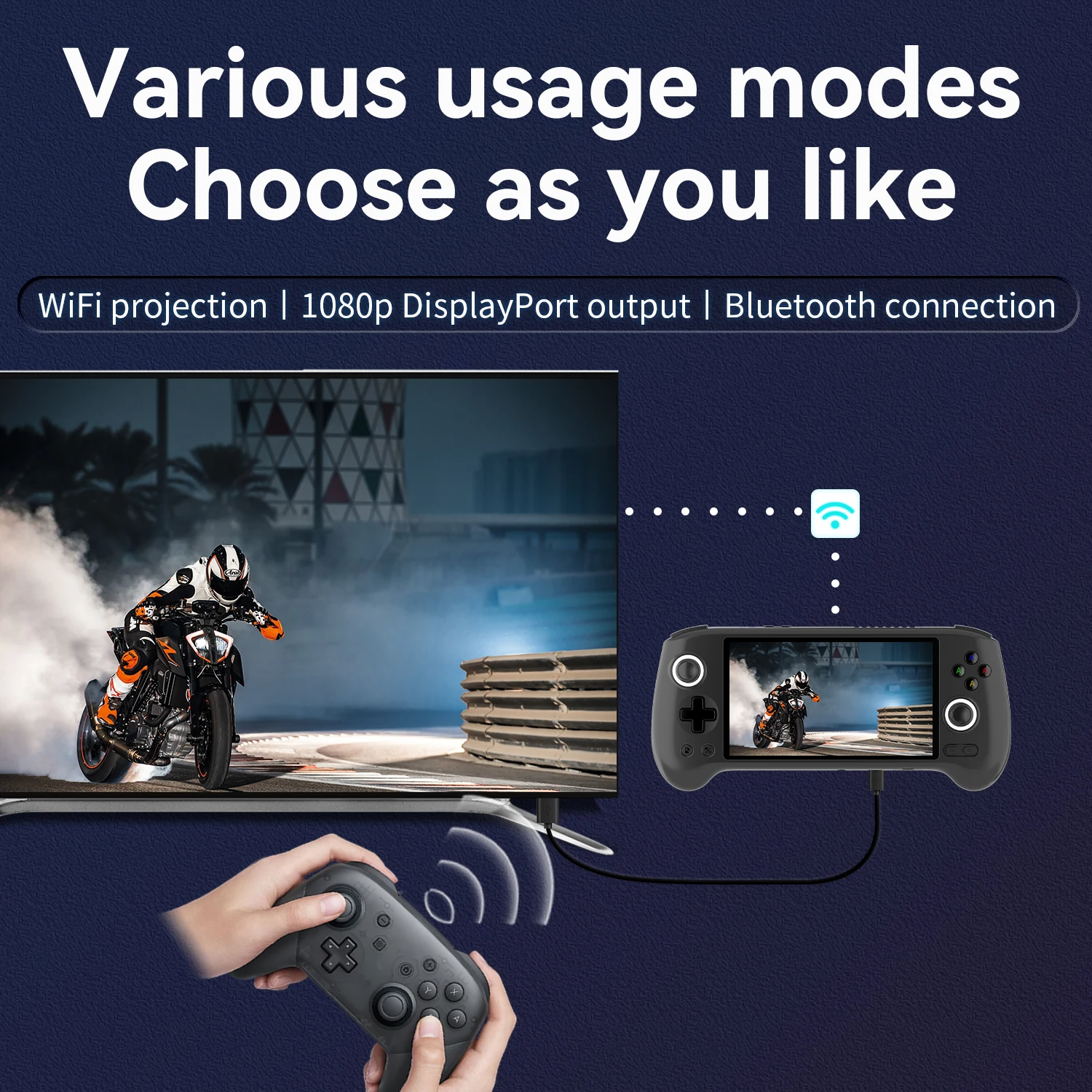 ANBERNIC RG556 Retro Video Gam - Android Tablet Gaming Accessories ulasan dan harga
