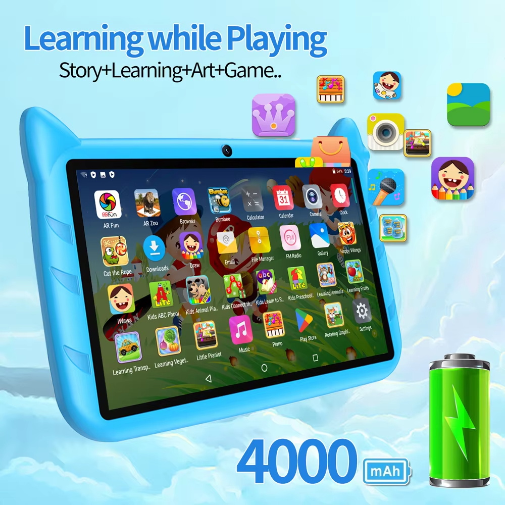 New 7.0-inch 5G WiFi Children' - Android Tablet Gaming Accessories ulasan dan harga