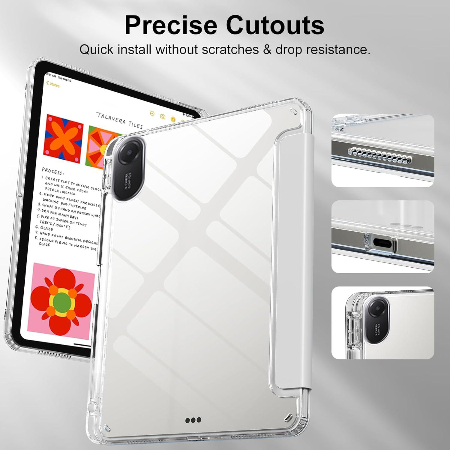 Clear Crystal Tablet Case With - Redmi Tablet Accessories ulasan dan harga