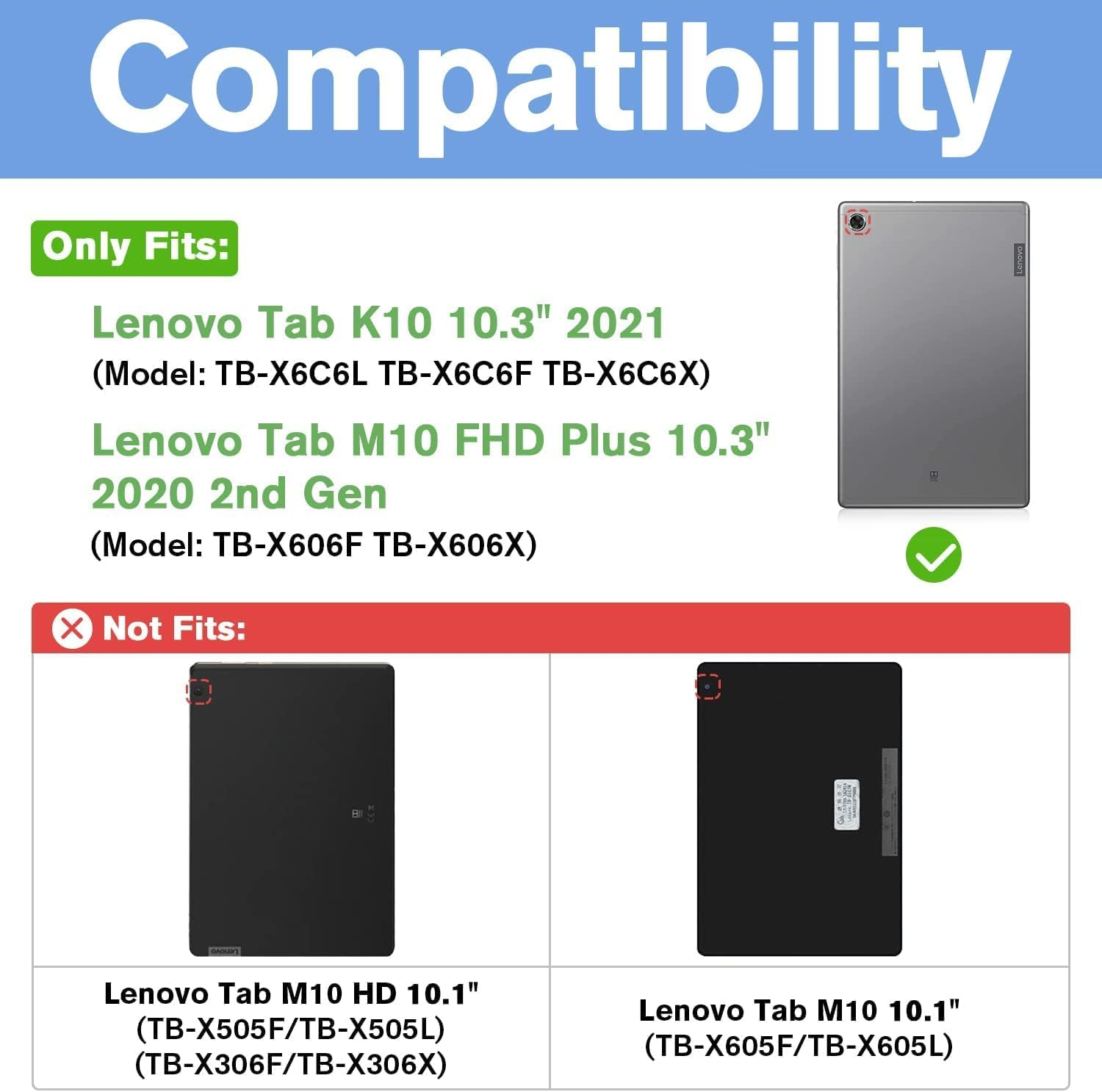 Case for Tab M10 Plus 10.3 Inc - Lenovo Tablet Plus Accessories ulasan dan harga