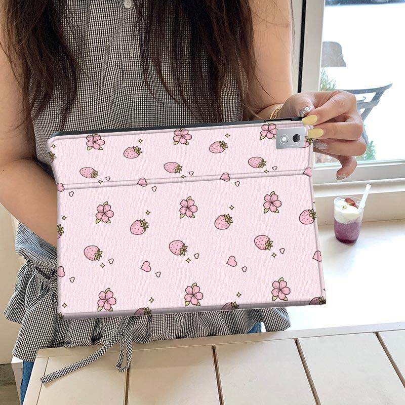Cartoon Red Heart Pattern Gift - Lenovo Tablet Plus Accessories ulasan dan harga