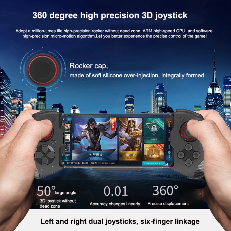 Cell Phone Gamepad Joystick Fo - Android Tablet Gaming Accessories ulasan dan harga