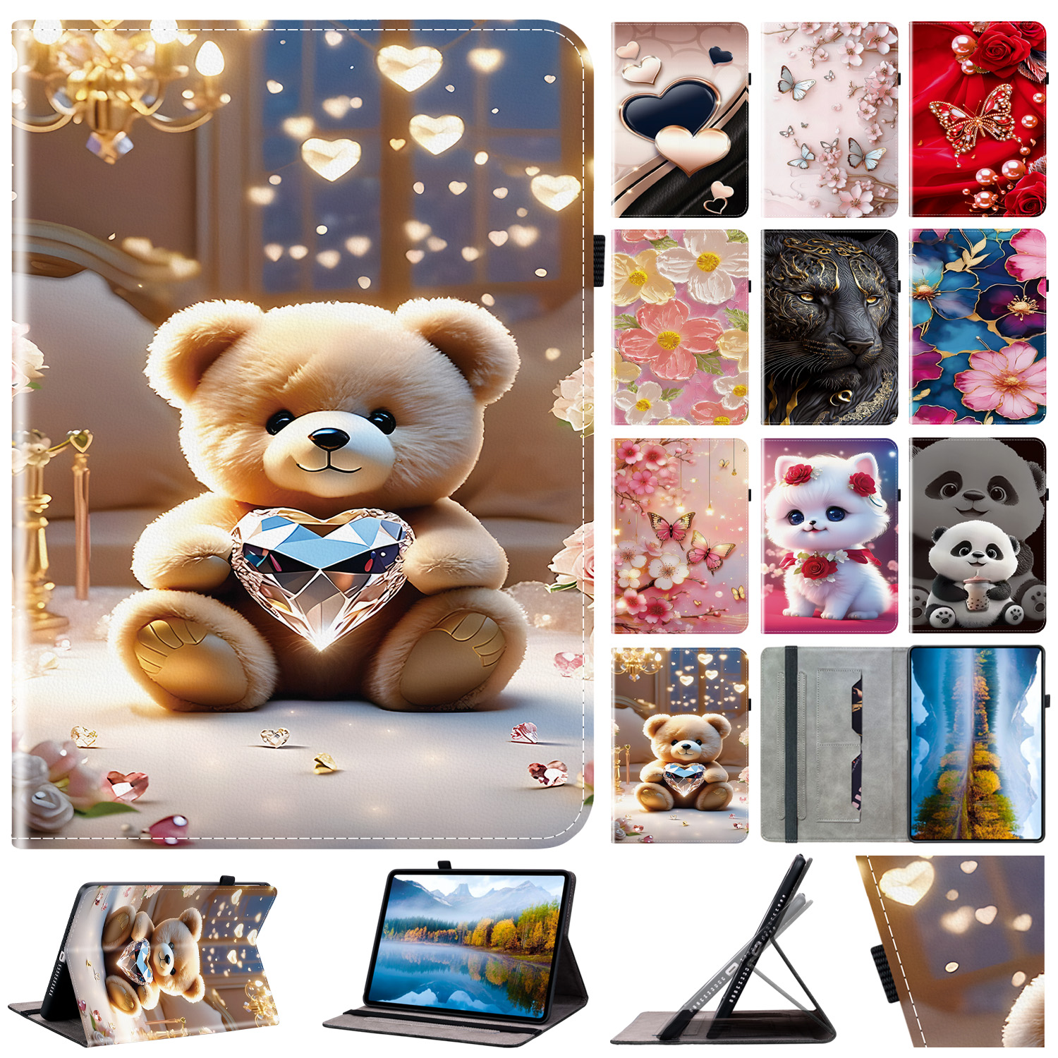 Leather Case For Amazon Fire M - Tablet Accessories Amazon ulasan dan harga