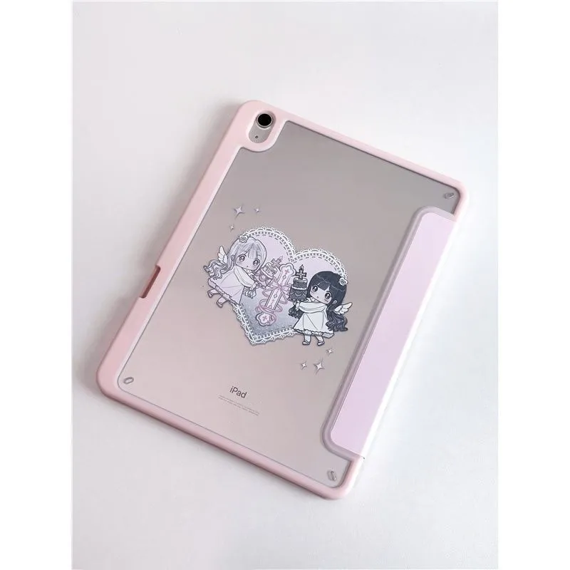 Anime Angel Wings Girl Pink Y2 - Cool Tablet Accessories ulasan dan harga