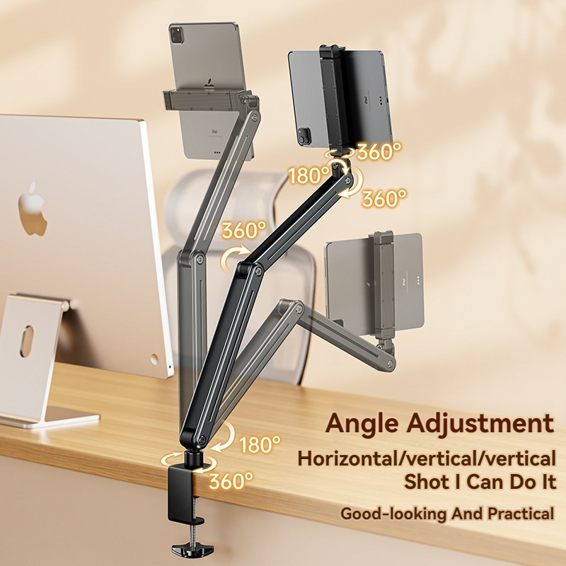 Phone Stand Long Arm Rotatable - Tablet Ipad Accessories ulasan dan harga