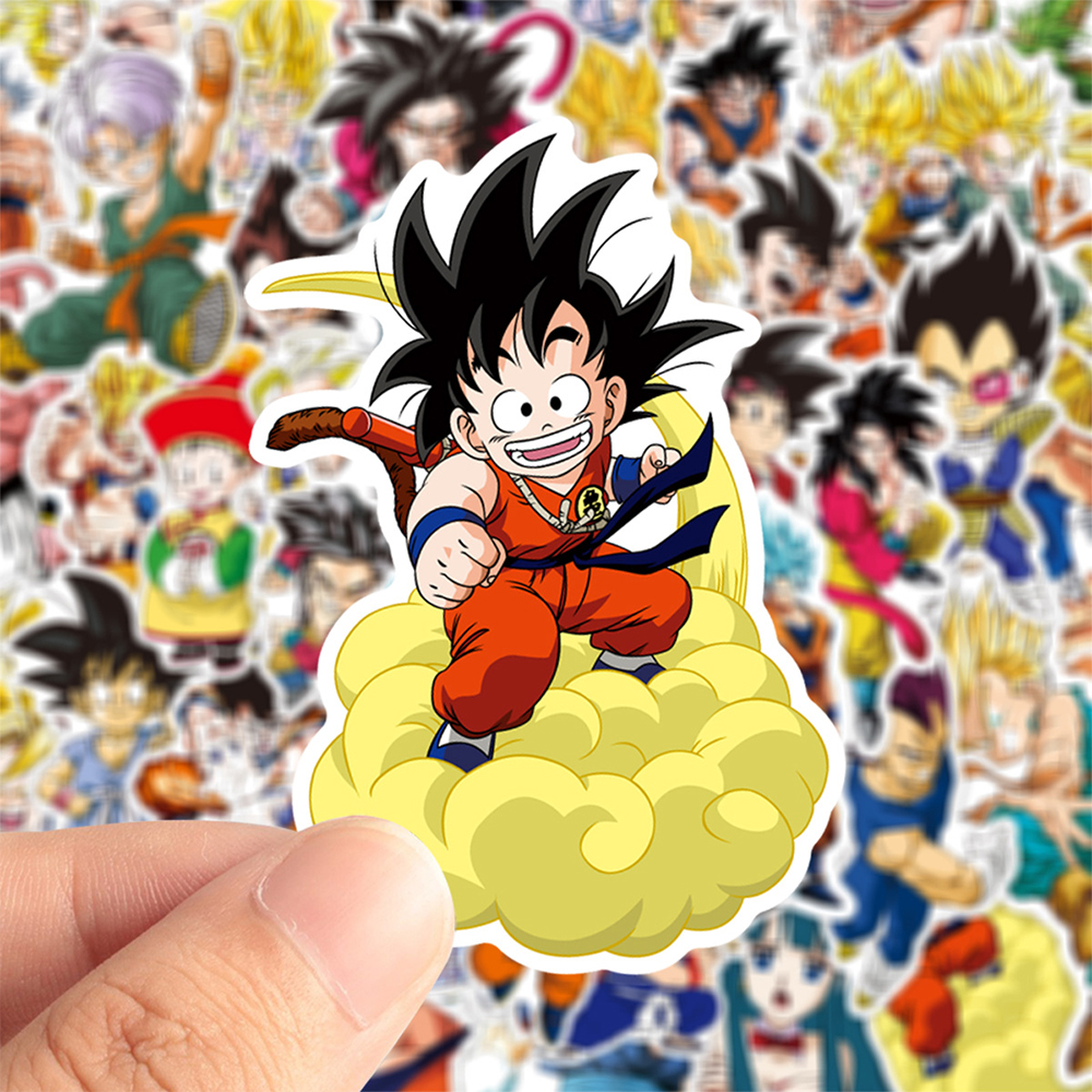 50pcs Anime Dragon Ball Sticke - Laptop Tablet Accessories ulasan dan harga