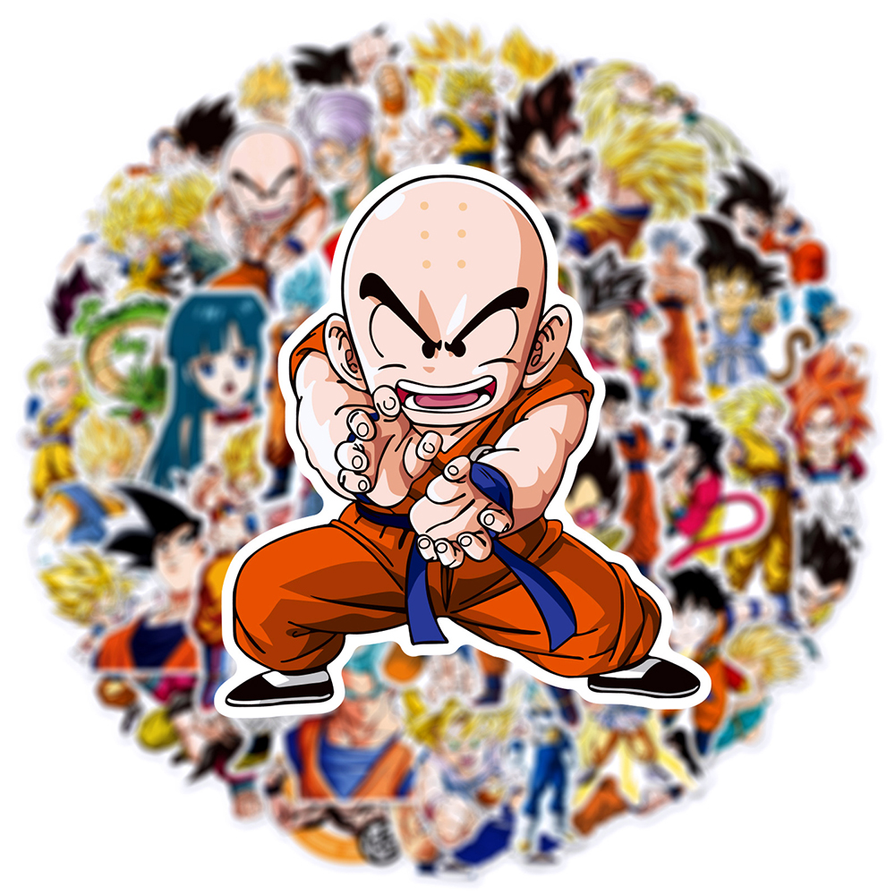 50pcs Anime Dragon Ball Sticke - Laptop Tablet Accessories ulasan dan harga