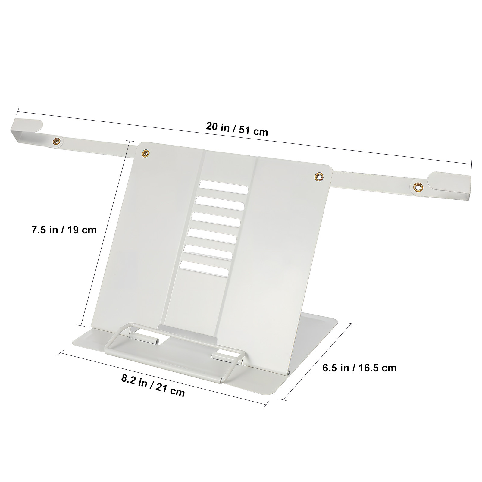 Foldable Book Stand for Readin - Tablet Accessories For Reading ulasan dan harga