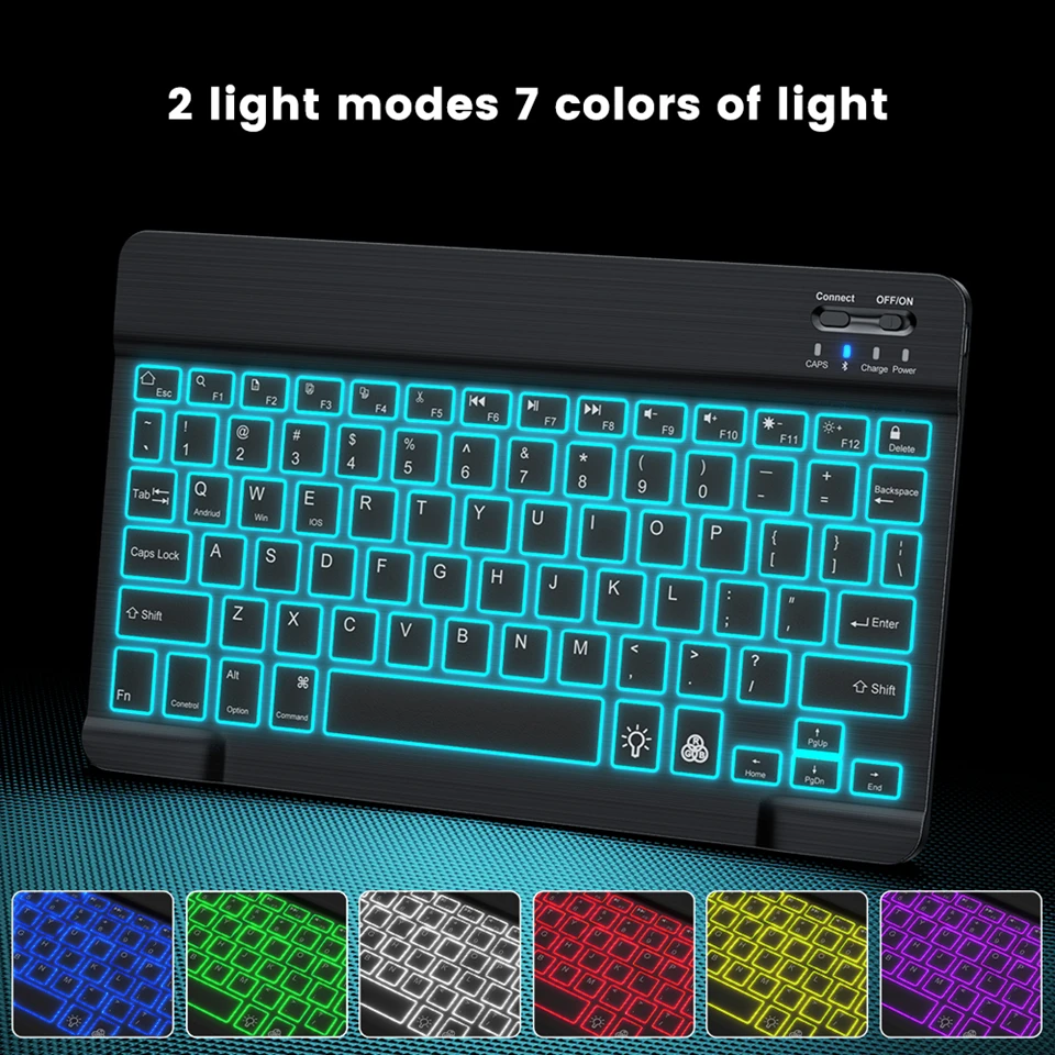 2026 Backlight Bluetooth Keybo - Android Tablet Gaming Accessories ulasan dan harga