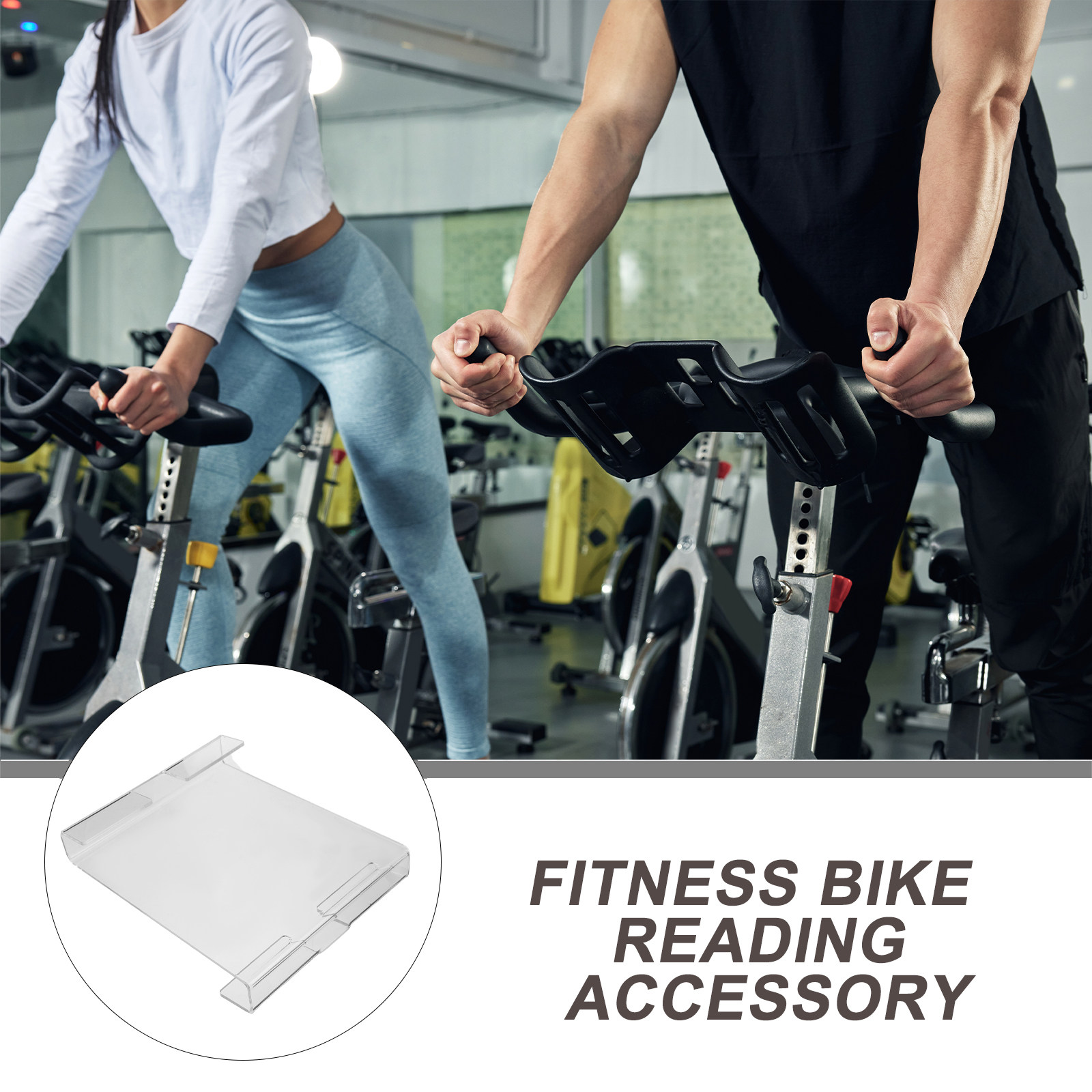 Acrylic Stationary Bike Phone  - Tablet Accessories For Reading ulasan dan harga