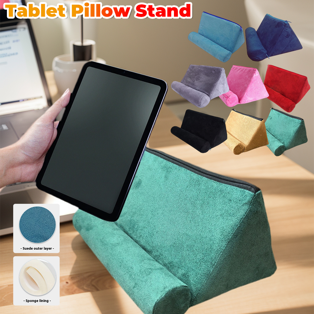 Portable Tablet Pillow Stand M - Tablet Accessories For Reading ulasan dan harga