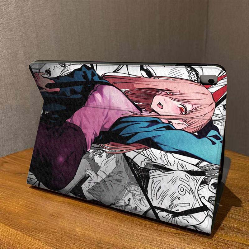 Anime Chainsaw Man Art Cute Fo - Cool Tablet Accessories ulasan dan harga