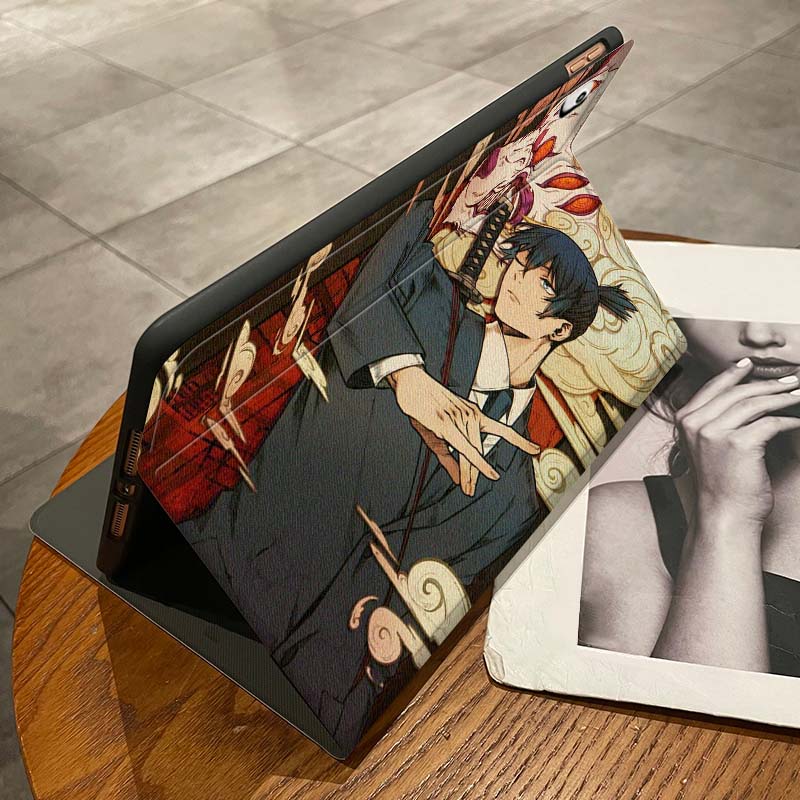 Anime Chainsaw Man Art Cute Fo - Cool Tablet Accessories ulasan dan harga