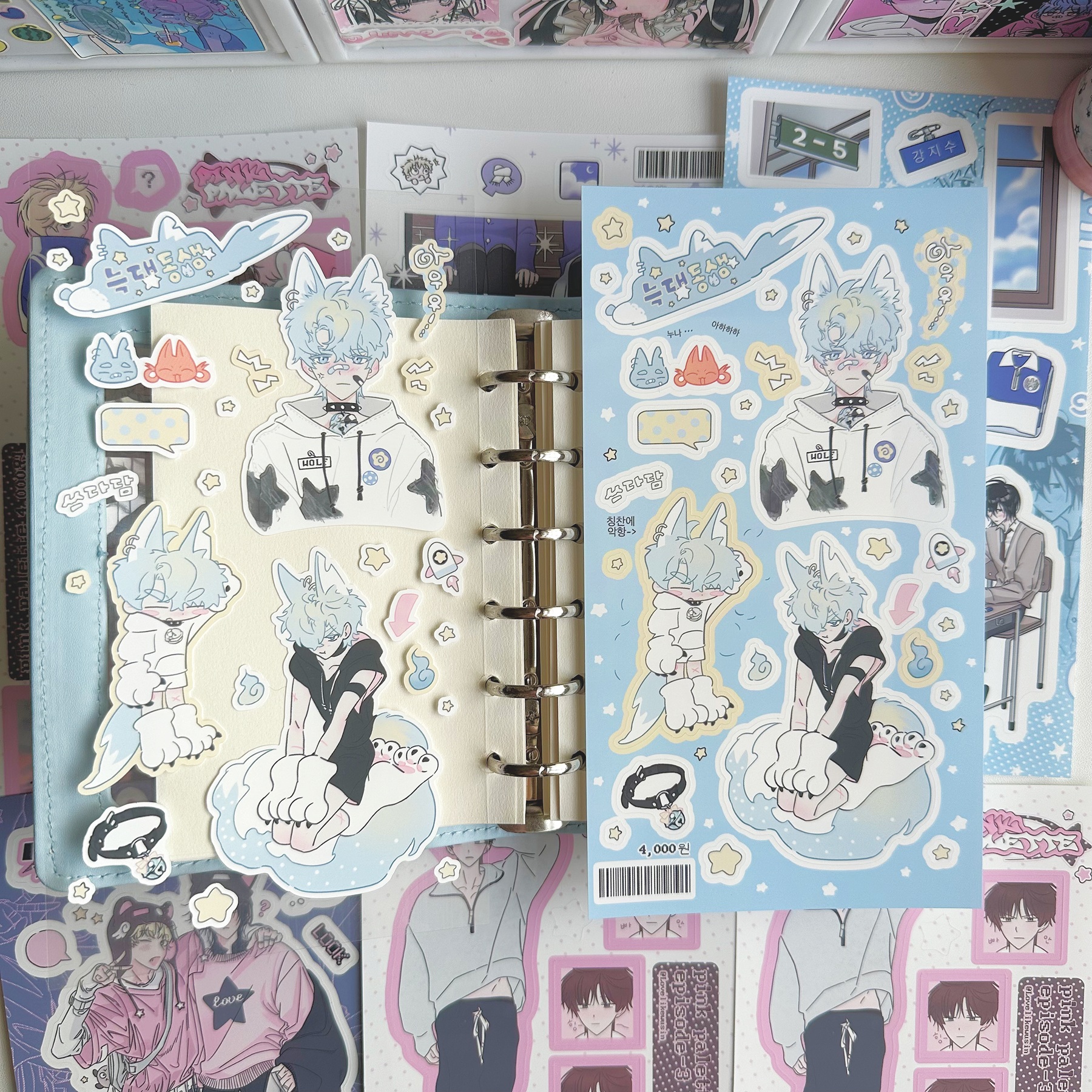 1/6PCS Cute Cartoon Anime Cool - Cool Tablet Accessories ulasan dan harga