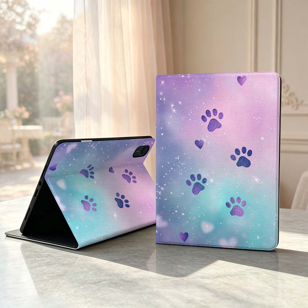 Cartoon Glitter Paw Prints Sof - Lenovo Tablet Plus Accessories ulasan dan harga