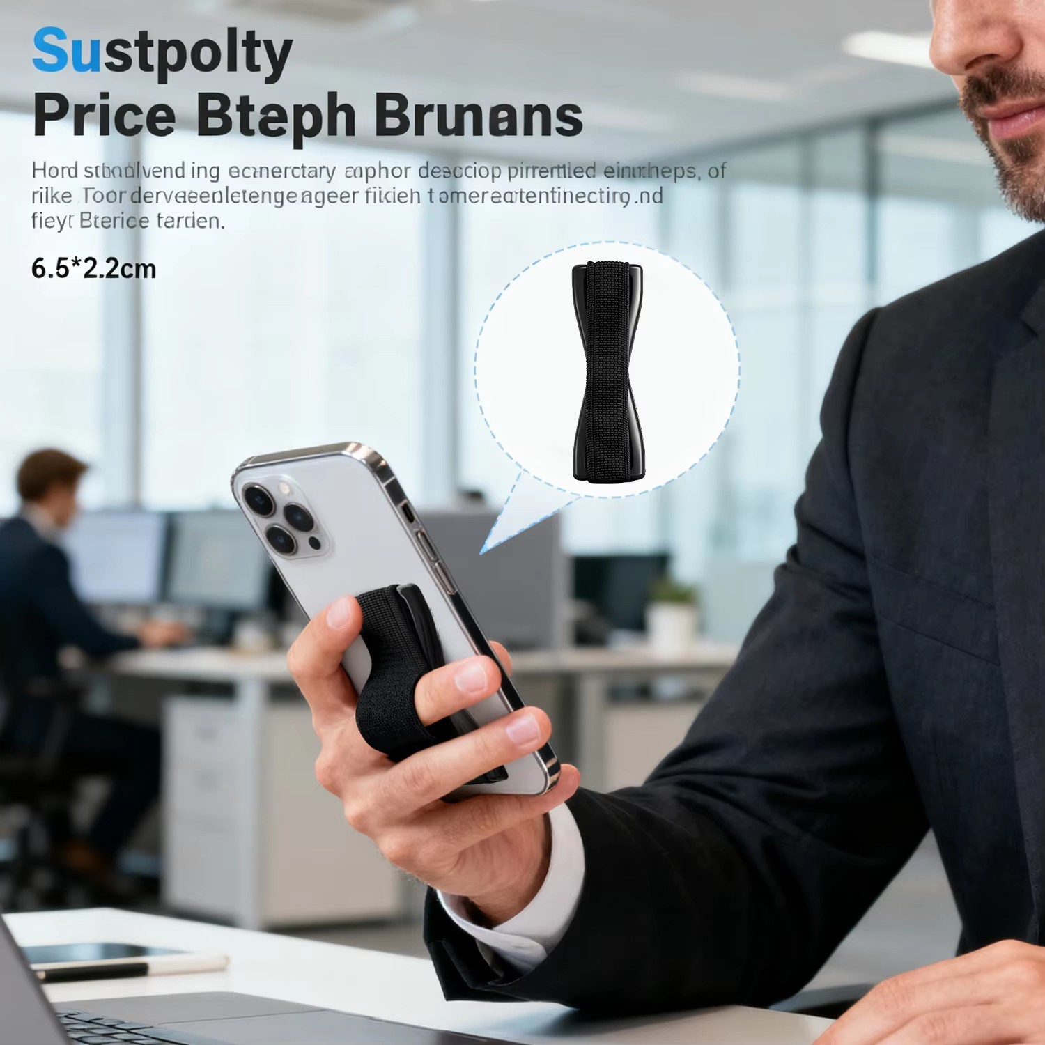 Portable Phone Grip Elastic St - Tablet Ipad Accessories ulasan dan harga