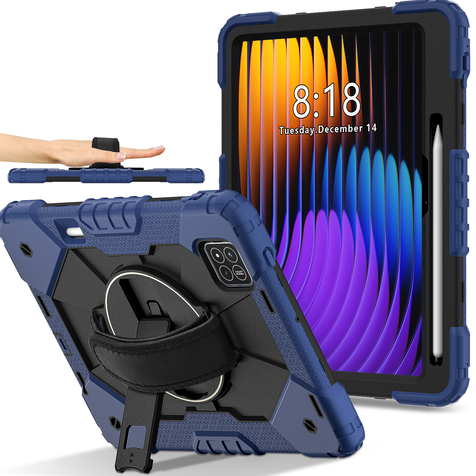 360 Rotation Stand Case For Xi - Redmi Tablet Accessories ulasan dan harga