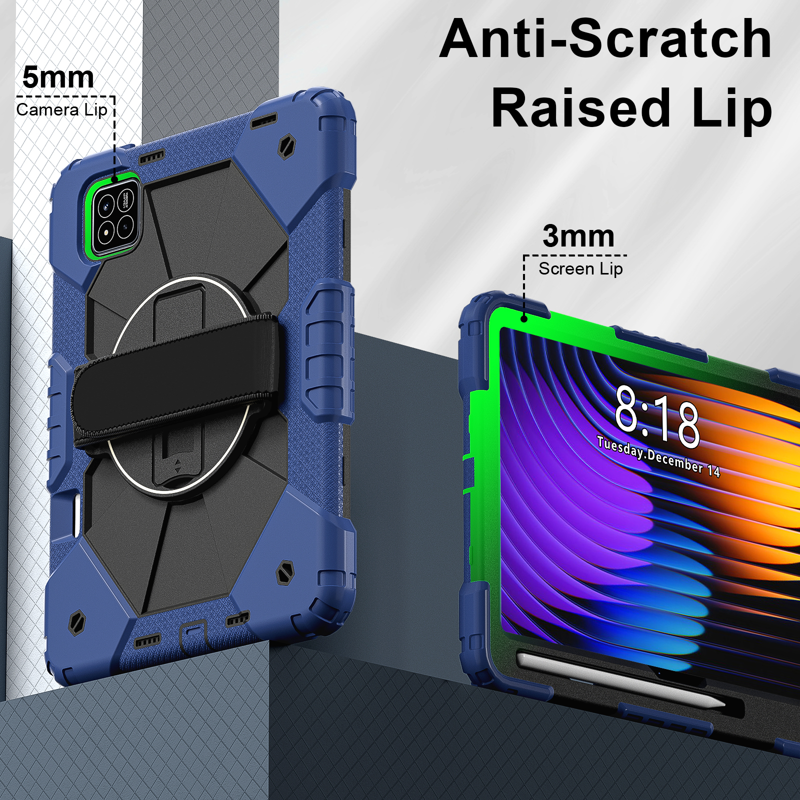 360 Rotation Stand Case For Xi - Redmi Tablet Accessories ulasan dan harga